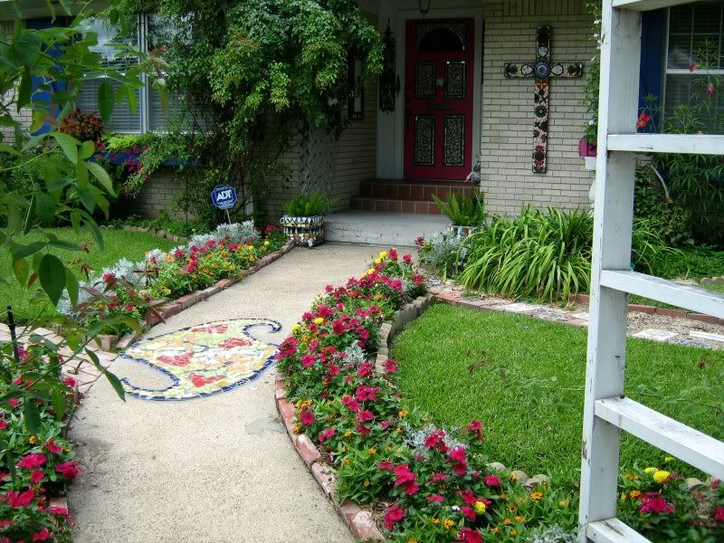 Front walk
